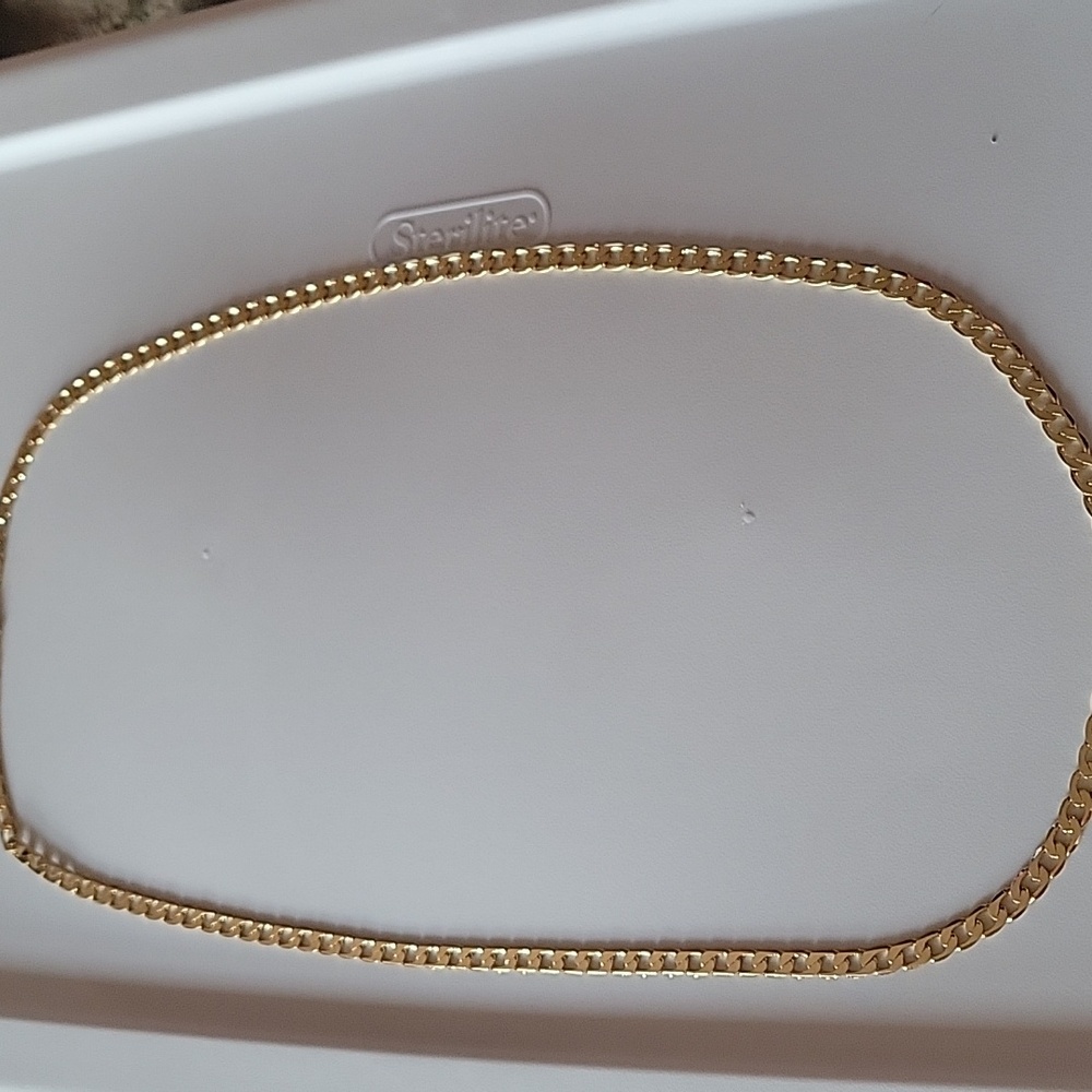 Gold Plated Chain Necklace